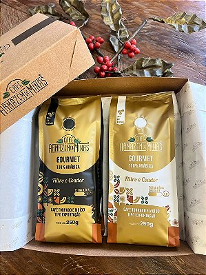 Kit Café Gourmet Torrado e Moído 250g Torra 6.0 + Café Gourmet Torrado e Moído 250g Torra 7.5