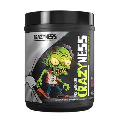 PRÉ-TREINO CRAZYNESS 200G
