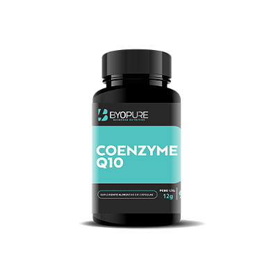 Coenzima Q10 100mg 60 Cápsulas Byopure — Energia Celular