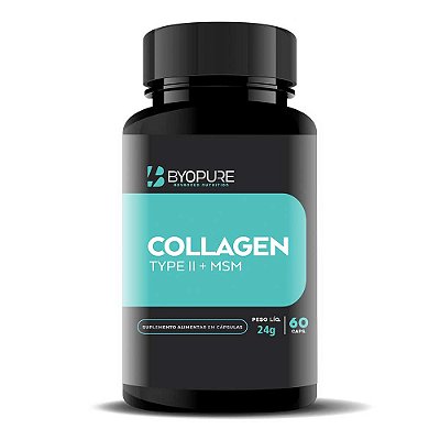 COLLAGEN TYPE II + MSM 60CAPS BYOPURE
