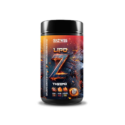 Lipo Z Thermo 60 Cápsulas Crazyness — Termogênico para Emagrecimento