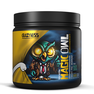 MAGIC OWL - PRÉ-TREINO NOTURNO 300G CRAZYNESS