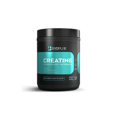 Creatina Monohidratada Byopure — 100% Pura Micronizada | 210g, 345g ou 510g