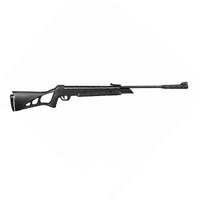 CARABINA DE PRESSÃO CBC NITRO-SIX 6.0MM OXIDADA (PRETA)