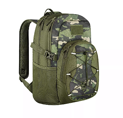 MOCHILA BRFORCE PAISANA - VERDE OLIVA E MULTICAM TROPIC