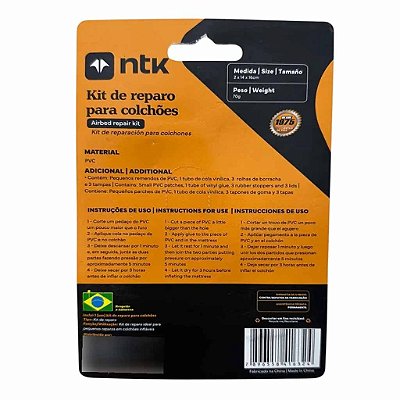 KIT DE REPARO P/ COLCHAO NTK
