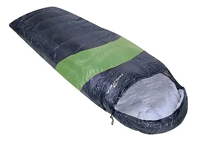 SACO DORMIR VIPER 5C A 12 PRETO E VERDE