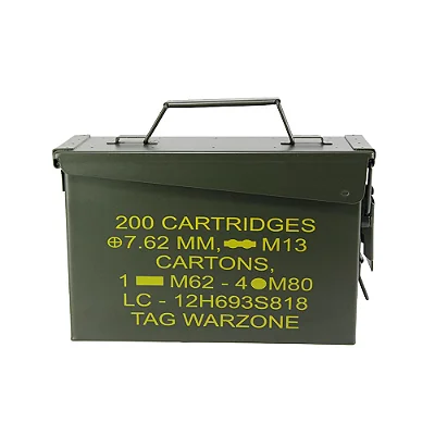 CAIXA METAL AMMO BOX