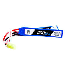 BATERIA LIPO ULTRA - 7.4V/2S 2 PACK - 1100MAH - 20C/40C