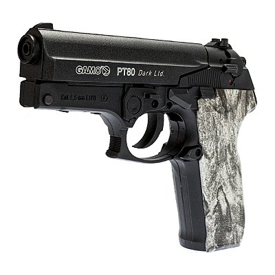 PISTOLA PRESSAO GAMO 4.5MM CO2 PT-80 DARK LTD