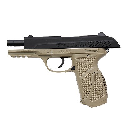PISTOLA PRESSAO GAMO 4.5MM CO2 PT-85 BLOWBACK DESERT