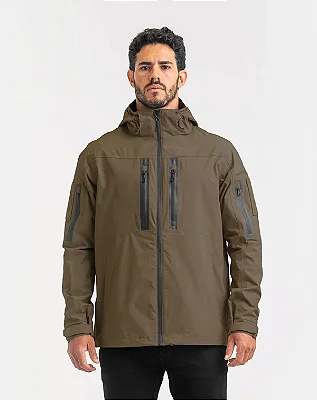 JAQUETA TÁTICA INVICTUS RAIN 3.O MASCULINA VERDE