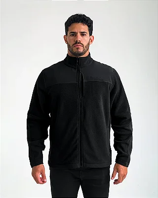 JAQUETA FLEECE INVICTUS SNOW 2.0 PRETO MASCULINO