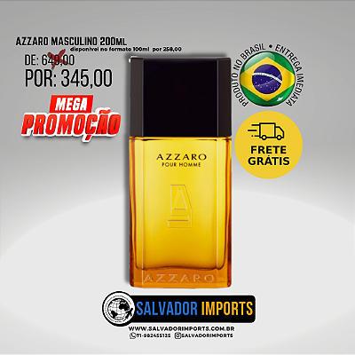 AZZARO MASCULINO