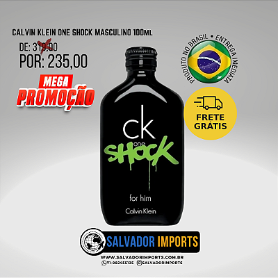 CALVIN KLEIN ONE SHOCK MASCULINO 100ml