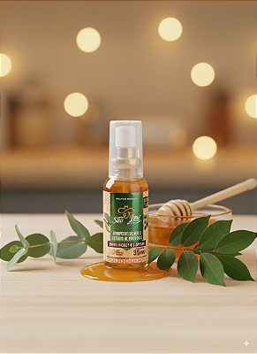 Spray de Mel com extrato de própolis sabor Eucalipto e Copaíba 35mL