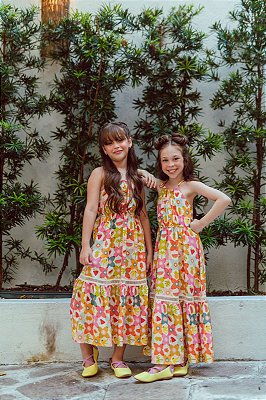 Vestido Longo Tropical