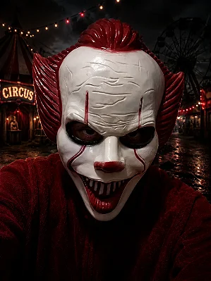 Máscara do IT a Coisa de Halloween