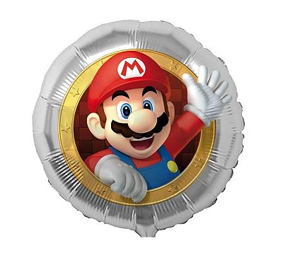 Balão Metalizado Mario