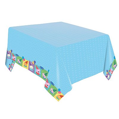 Toalha de Mesa Principal em Papel Festa Peppa Pig - 220cm x 120cm