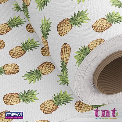 TNT Estampado Abacaxi - 1 metro