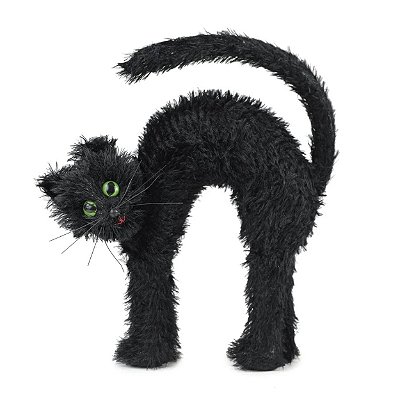 Gato Preto Decorativo