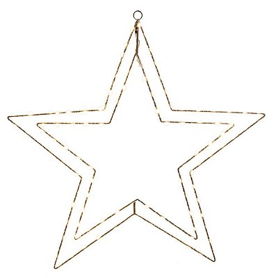 Estrela 113 Leds Bivolt 60cm