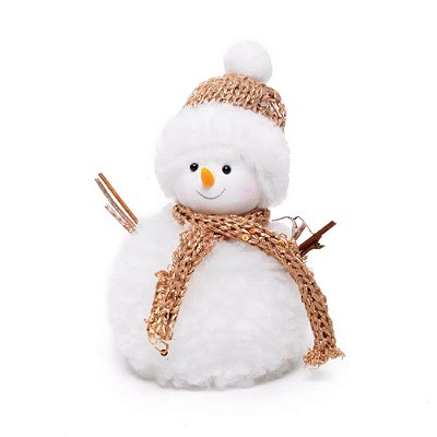 Boneco de Neve de Isopor 13cm