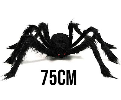 Aranha Peluda Halloween - 75cm