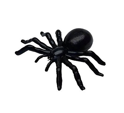 Aranha Preta Halloween – 10x15 cm