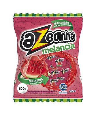 Bala Mastigável Azedinha Melancia 600g