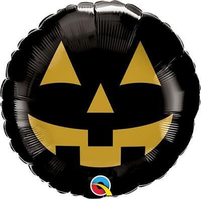 Balão Metalizado Abóbora Jack Halloween - 9 Polegadas - 23cm