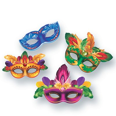 Máscara Carnaval 4un