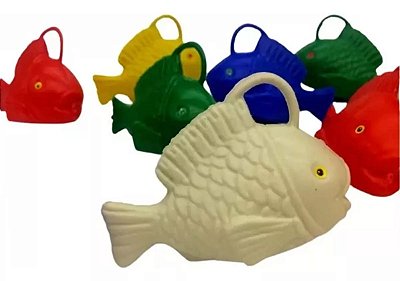 Peixinhos De Plástico para Pescaria De Festa Junina 9X5CM - 10 Unidades