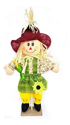 Espantalho de Palha 45cm Decoração Enfeite Festa Junina