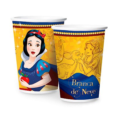 Copo de Festa Branca de Neve - 8 unidades