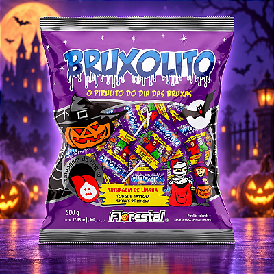 Pirulito Bruxolito Tatuagem de Língua - 500g