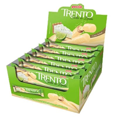 Trento Torta de Limão  - Caixa 512g - 16 Unidades