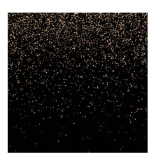 Glitter Metálico  com 100g - Preto