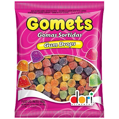 Bala de Goma Gomets Festa Sortidas 1Kg - Dori