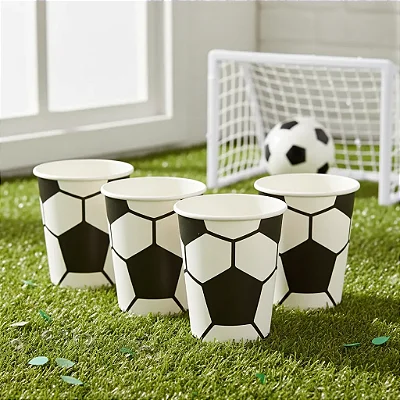 Copo de Festa Futebol 200ml - 6 Unidades