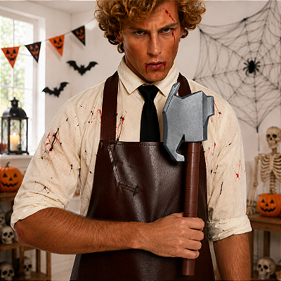 Machado de Brinquedo Grande – 45cm | Acessório Fantasia Halloween