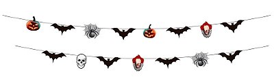 Faixa Decorativa Halloween - 1,45m - 1 Unidade