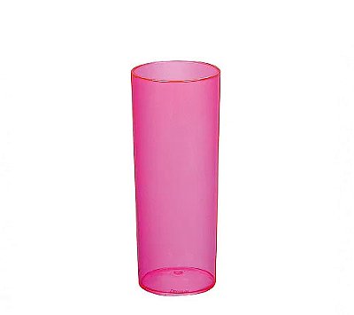 Copo Long Drink Rosa Cristal 350 ml