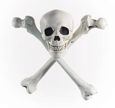 Símbolo Pirata para Decoração Halloween