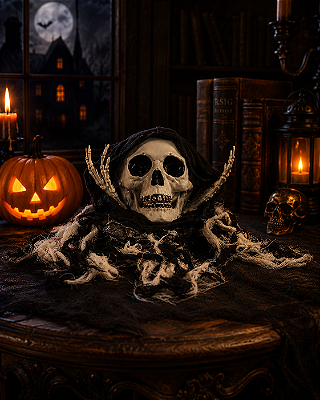 Esqueleto de Mesa Halloween - 25x20cm
