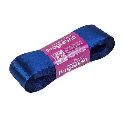 Fita Cetim Simples 30mm x 10metros - Azul