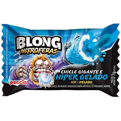 Chicle Blong Nitroferas Hiper Gelado - 200g