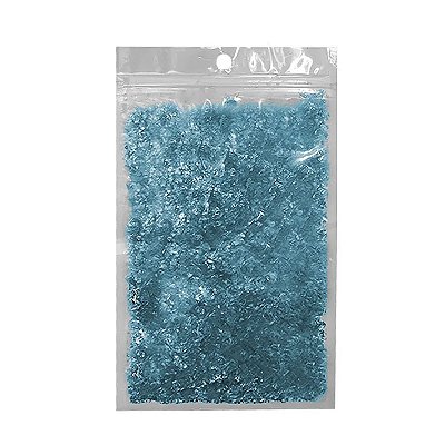 Mini Confete Metalizado Para Balao Bubble Bexiga - Azul - 15g