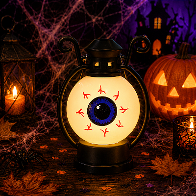 Lanterna Olho Led Halloween 11cm